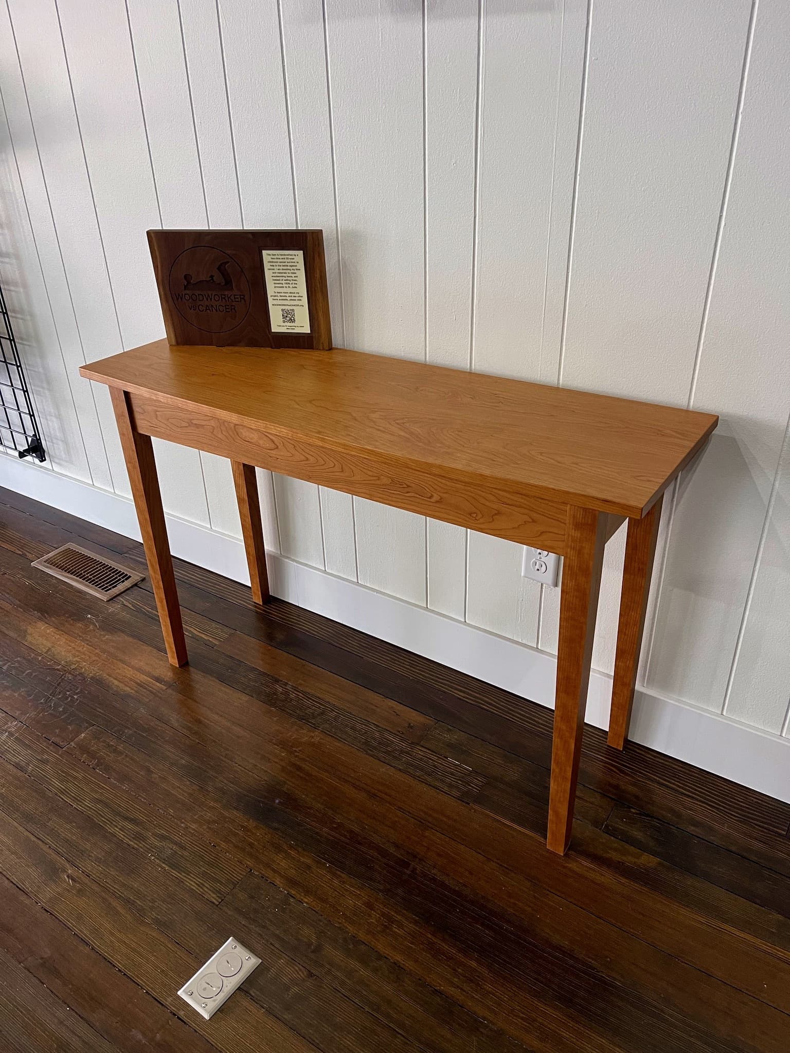 Cherry table - full view